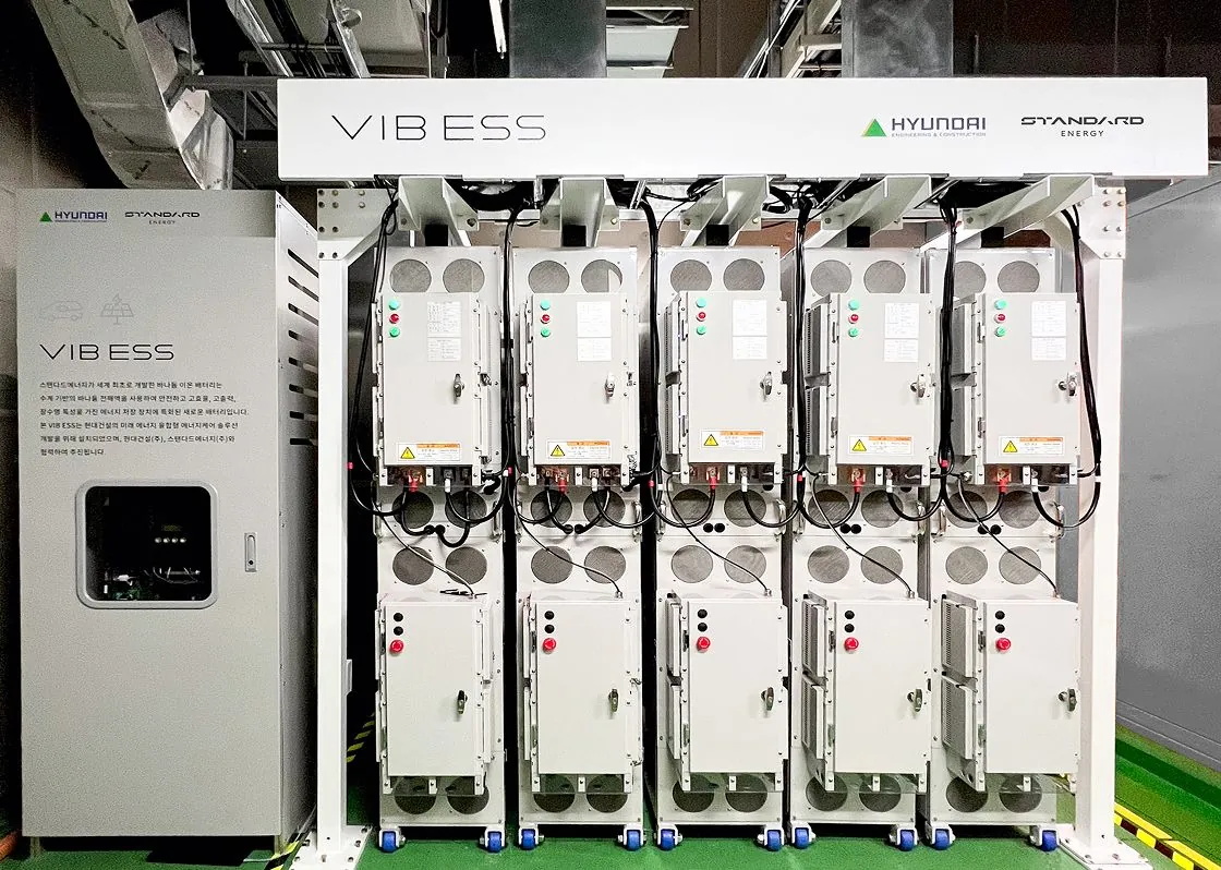 An installation case of indoor ESS.